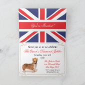 Uitnodiging koningin Diamond Jubilee (Binnen)