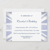 Uitnodiging koningin Elizabeth Tea (Achterkant)