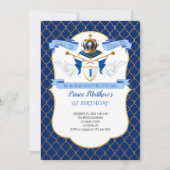Uitnodiging koninklijke prins Birthday (Voorkant)