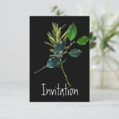 Uitnodiging kookfeest (Staand voorkant)