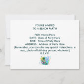 Uitnodiging - krachtens de Pop van de Zee (Achterkant)