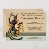 uitnodiging  Krampus (Voorkant / Achterkant)