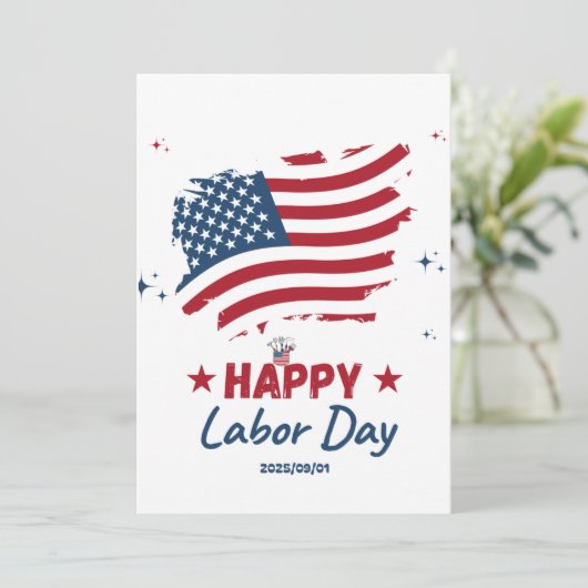UITNODIGING LAbor Day (Staand voorkant)