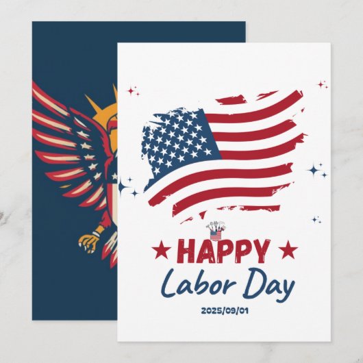 UITNODIGING LAbor Day (Voorkant / Achterkant)