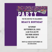 Uitnodiging Lacrosse Party (Voorkant / Achterkant)