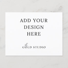 Uitnodiging Landschap Sjabloon voor Postkaart