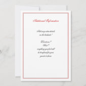 Uitnodiging Las Vegas Bachelorette (Achterkant)