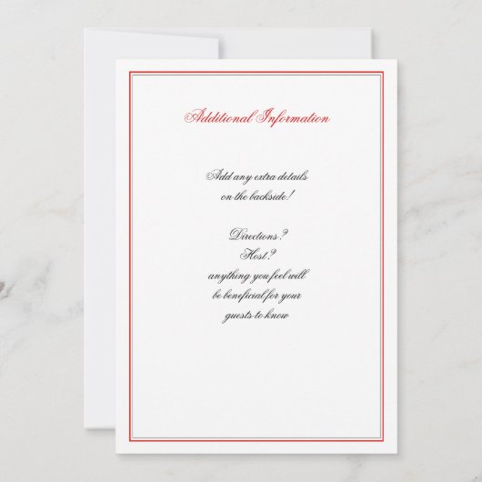 Uitnodiging Las Vegas Bachelorette (Achterkant)