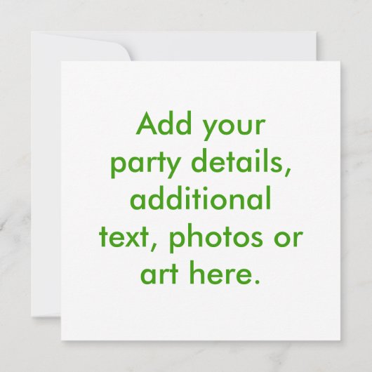 Uitnodiging - Lemon Drop Martini (Achterkant)