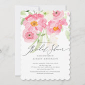 Uitnodiging lente bloesems Floral Bridal (Voorkant)