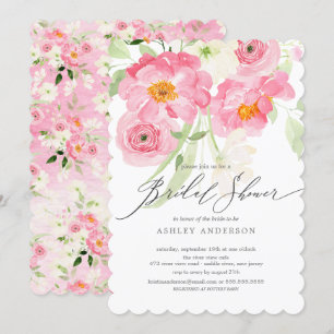 Uitnodiging lente bloesems Floral Bridal