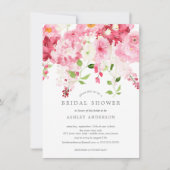 Uitnodiging lente bloesems Floral Bridal (Voorkant)