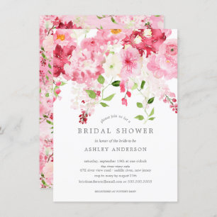 Uitnodiging lente bloesems Floral Bridal