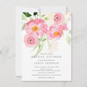 Uitnodiging lente bloesems Floral Bridal (Voorkant)