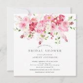 Uitnodiging lente bloesems Floral Bridal (Voorkant)