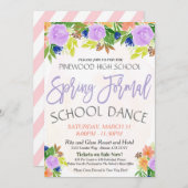 Uitnodiging lentetop (Voorkant / Achterkant)