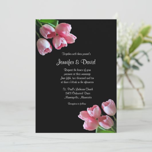 Uitnodiging lentetypes (Staand voorkant)