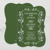 Uitnodiging Lijst voor feestdag (Voorkant / Achterkant)