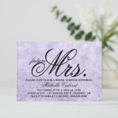 Uitnodiging - Lit Paars Glit Vrijgezellenfeest fut (Staand voorkant)