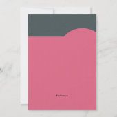 Uitnodiging 'Little Black Dress' (Achterkant)