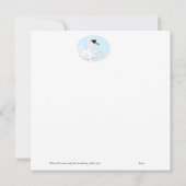 Uitnodiging : Logo van een zwaan (Achterkant)