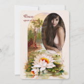 Uitnodiging Lotus Garden foto (Voorkant)