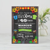 Uitnodiging Luau, uitnodiging Luau Birthday (Staand voorkant)