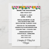 Uitnodiging LUAU - Zie achterkant (Achterkant)