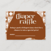 Uitnodiging luierloterij baby shower (Voorkant)