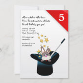 Uitnodiging Magic Pet Party (Voorkant)