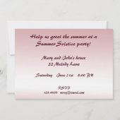 Uitnodiging Magical Forest Summer Solstice Party (Achterkant)