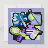 Uitnodiging makeoverpartij (Voorkant)