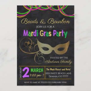 Uitnodiging Mardi Gras