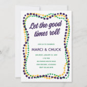 Uitnodiging Mardi Gras (Voorkant)