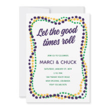 Uitnodiging Mardi Gras