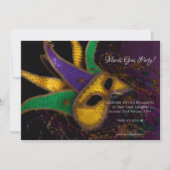 Uitnodiging Mardi Gras (Voorkant)