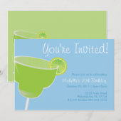 Uitnodiging Margarita Party (Voorkant / Achterkant)