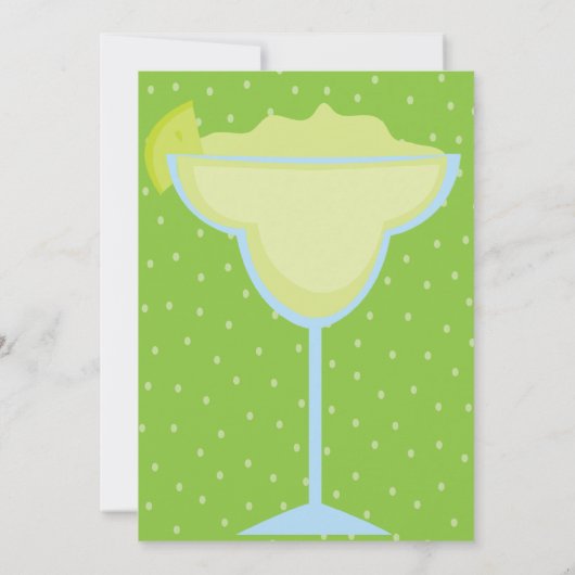 Uitnodiging Margarita Party (Achterkant)