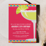 Uitnodiging Margarita Party<br><div class="desc">Doe mee met deze margarita inspireerde de feestelijke uitnodiging in gedurfde kleuren.</div>