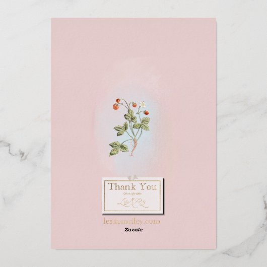 Uitnodiging Marie Antoinette Versailles Barok (Achterkant)