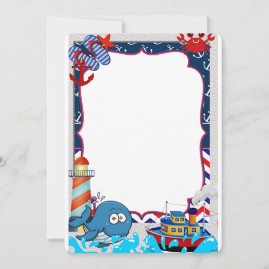 uitnodiging marinero (Voorkant)