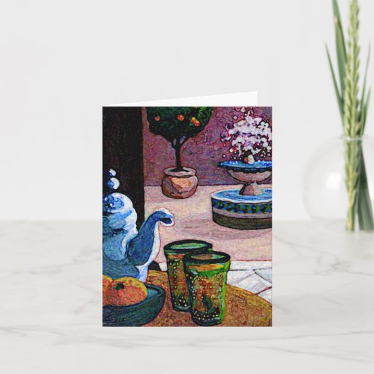 Uitnodiging Marokkaanse partij (Voorkant)