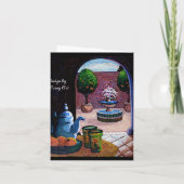 Uitnodiging Marokkaanse partij (Achterkant)