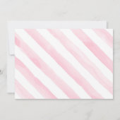 Uitnodiging masker- en mimosa-feestthema (Achterkant)