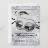 Uitnodiging Masquerade Party (Voorkant)