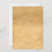 Uitnodiging Medieval Knight (Achterkant)