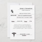 Uitnodiging medisch Afstuderen (Voorkant)