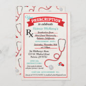 Uitnodiging medisch Afstuderen (Voorkant / Achterkant)