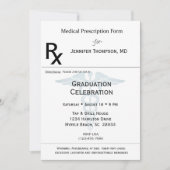 Uitnodiging medisch Afstuderen (Voorkant)