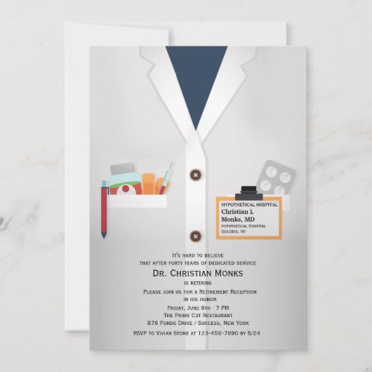 Uitnodiging medisch personeel (Voorkant)